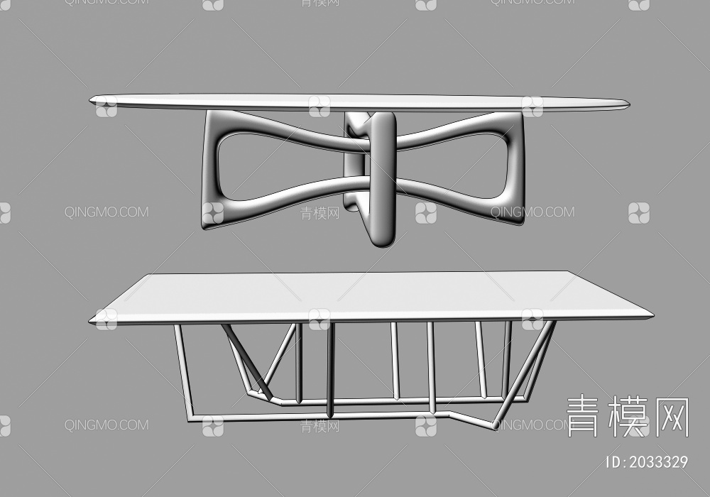 餐桌3D模型下载【ID:2033329】