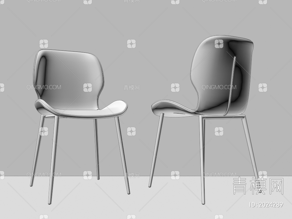餐椅 休闲椅子3D模型下载【ID:2024289】