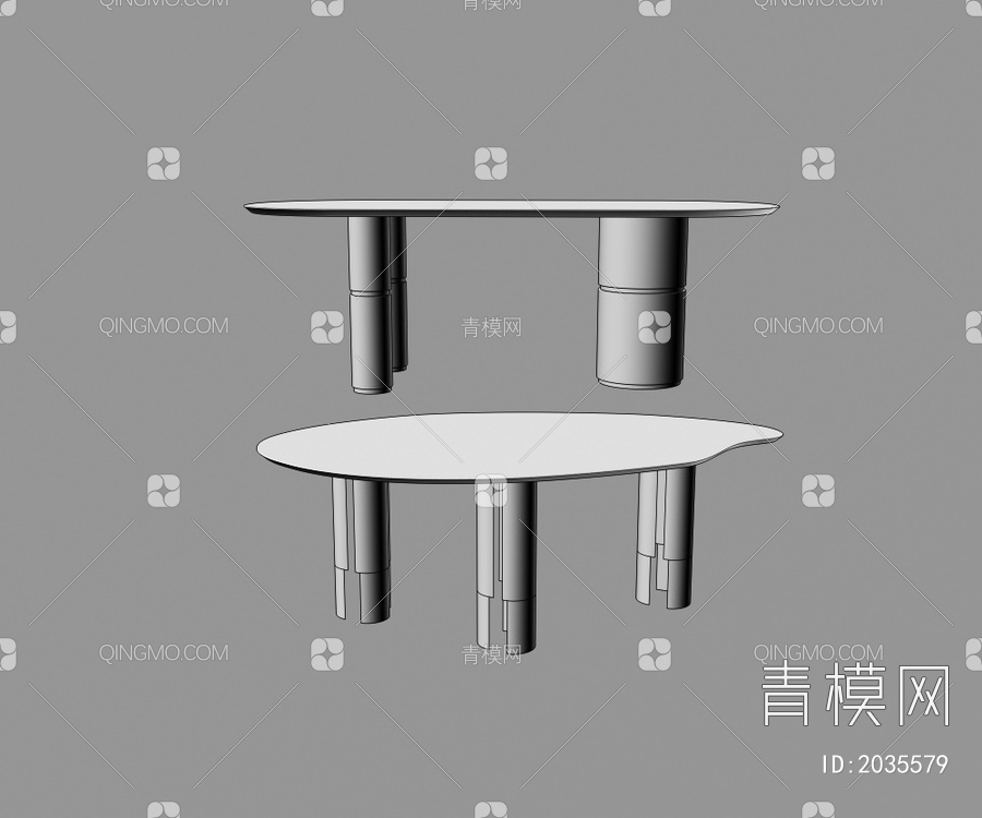 餐桌3D模型下载【ID:2035579】