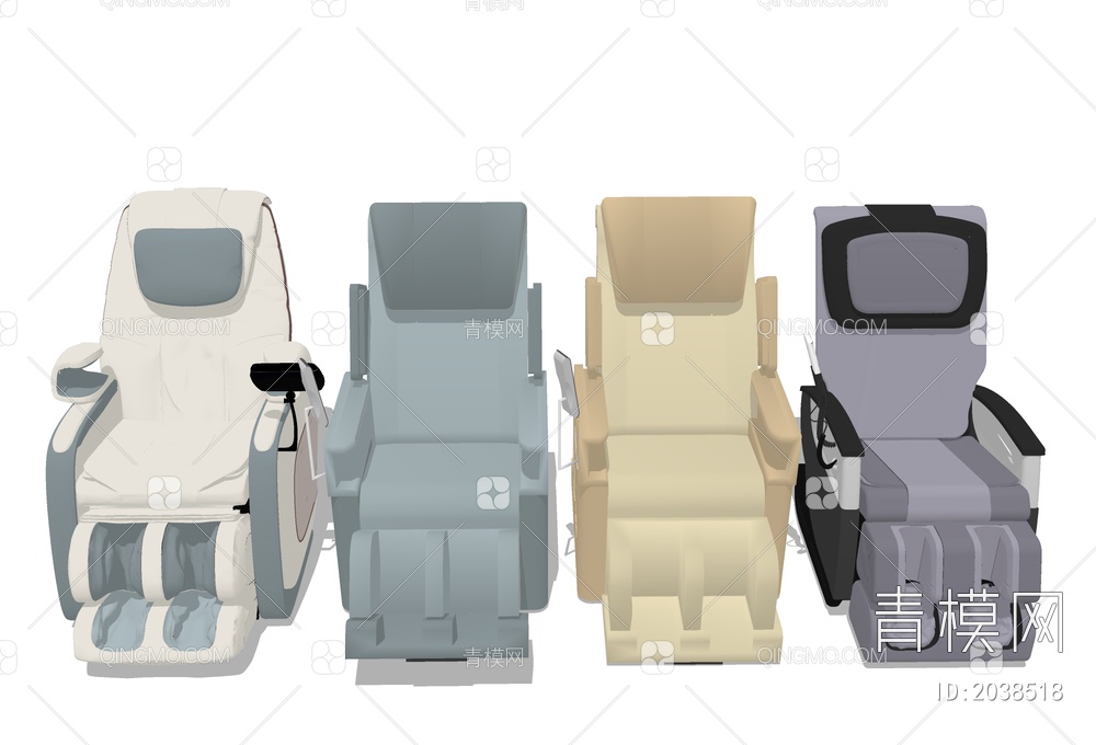 电动智能按摩椅SU模型下载【ID:2038518】