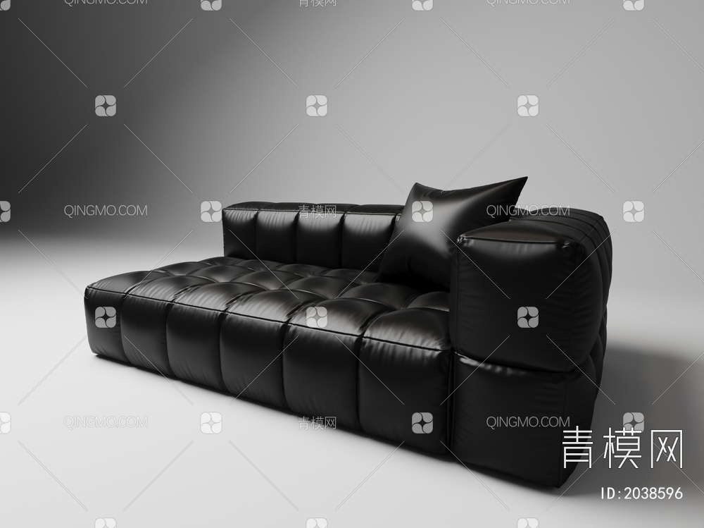 多人沙发3D模型下载【ID:2038596】