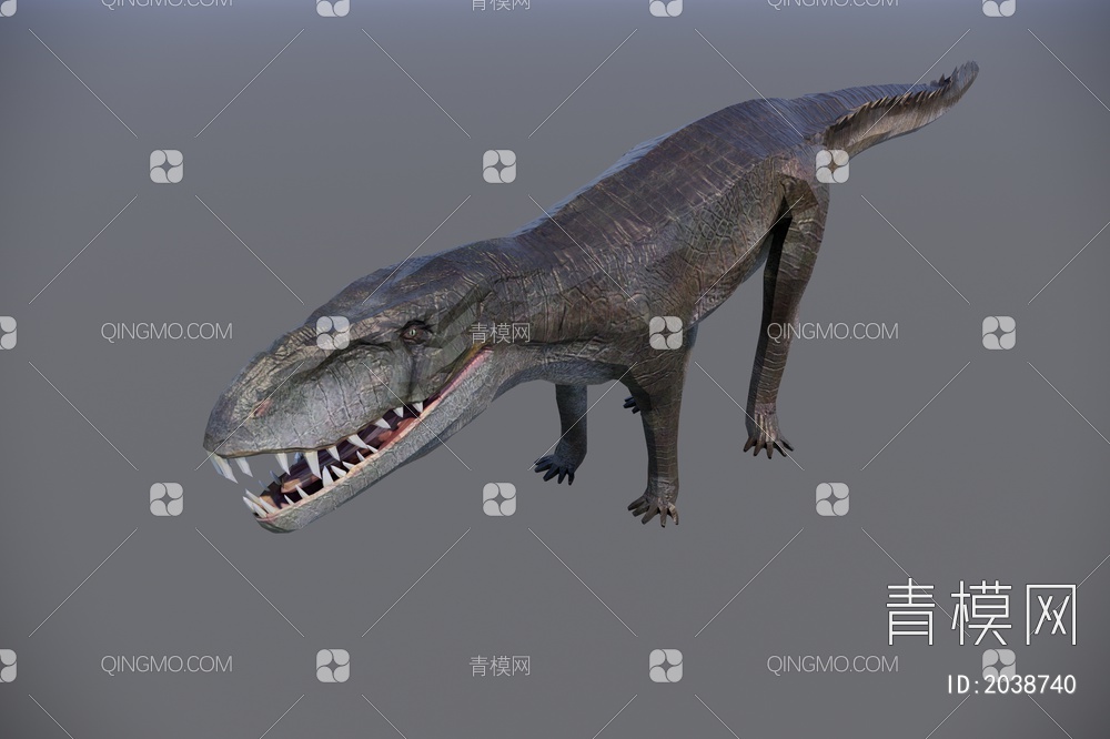 恐龙SU模型下载【ID:2038740】