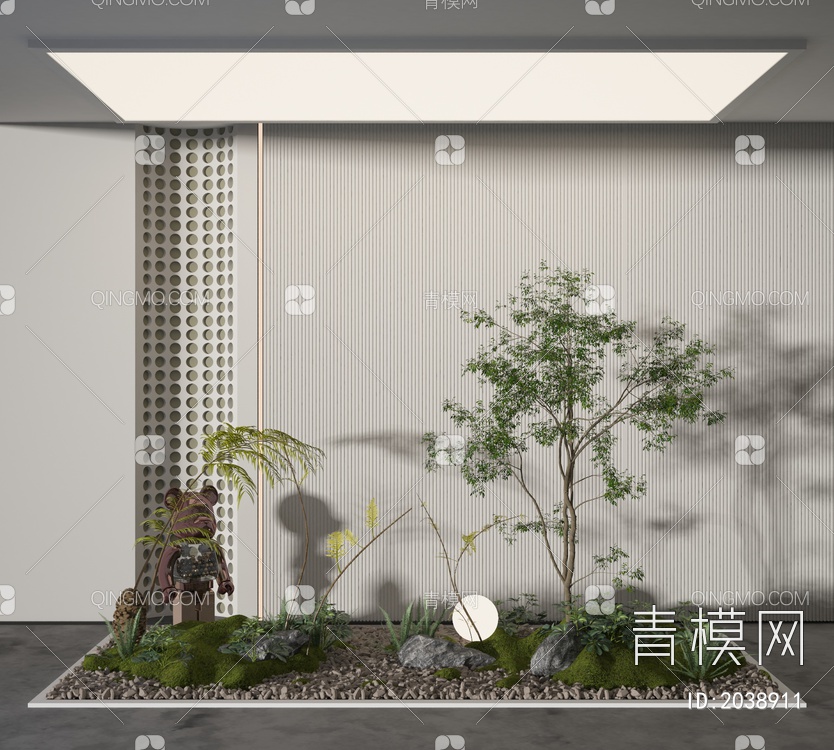 景观植物3D模型下载【ID:2038911】