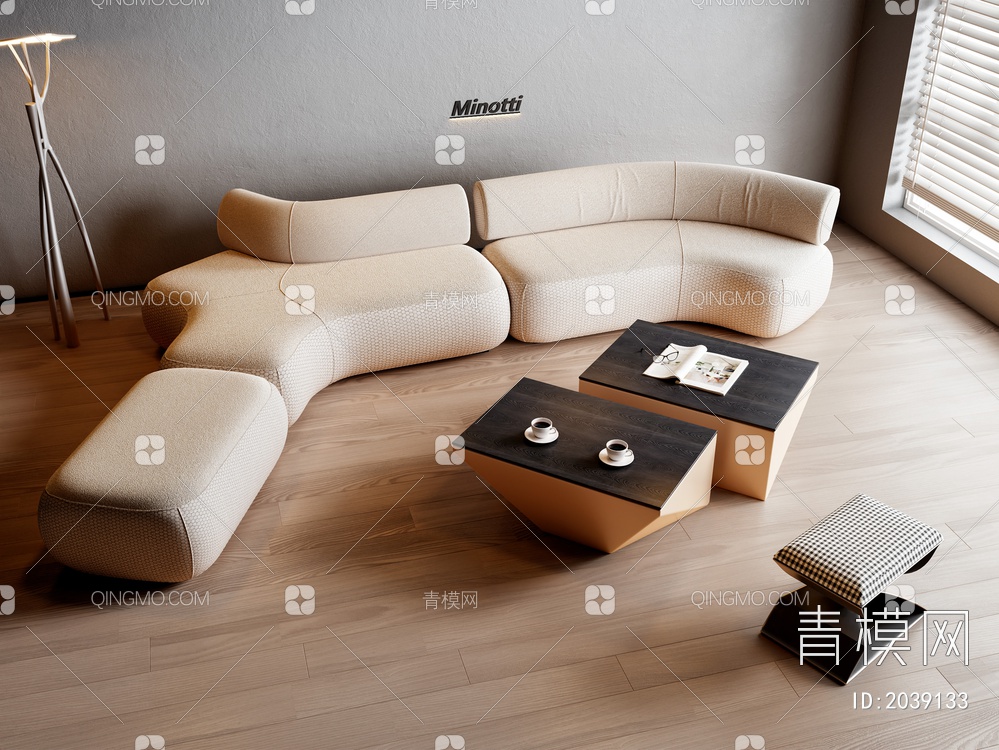 Minotti 米洛提SU模型下载【ID:2039133】