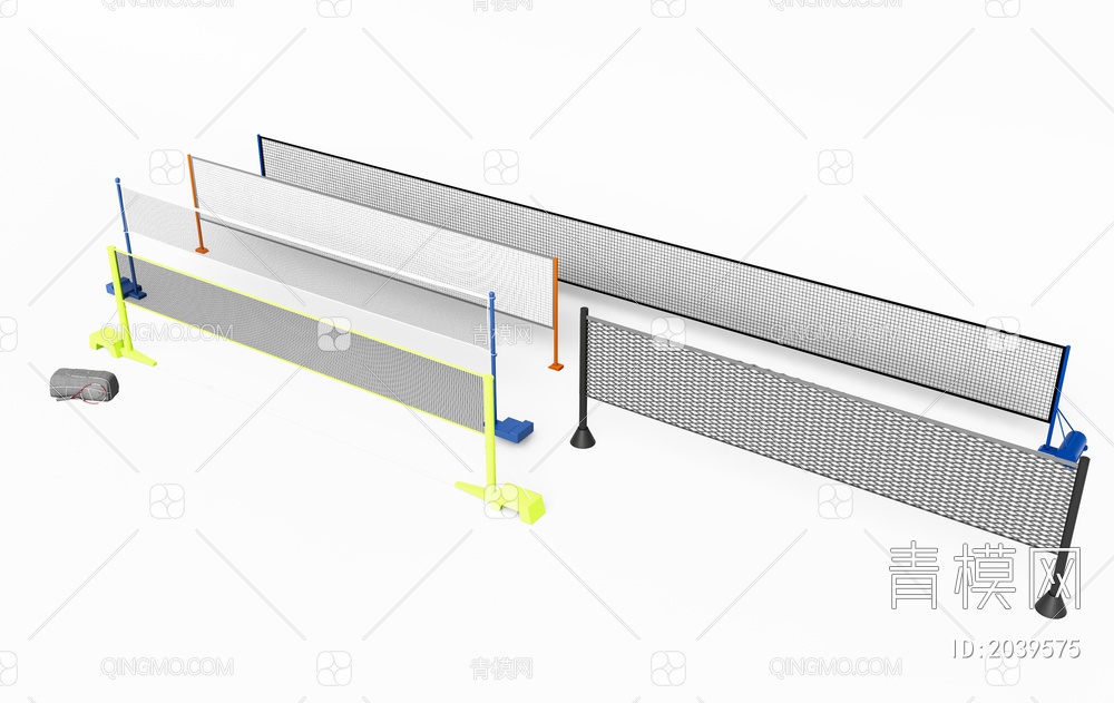 羽毛球网3D模型下载【ID:2039575】