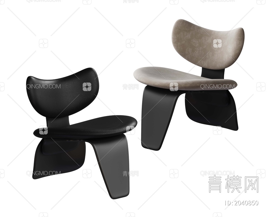 单椅3D模型下载【ID:2040850】
