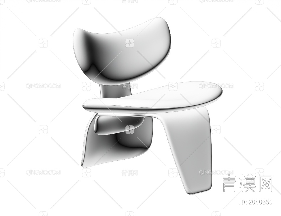 单椅3D模型下载【ID:2040850】
