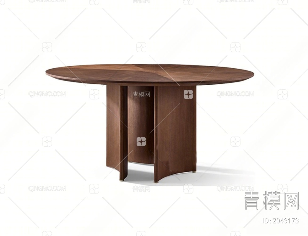 餐桌 圆桌3D模型下载【ID:2043173】