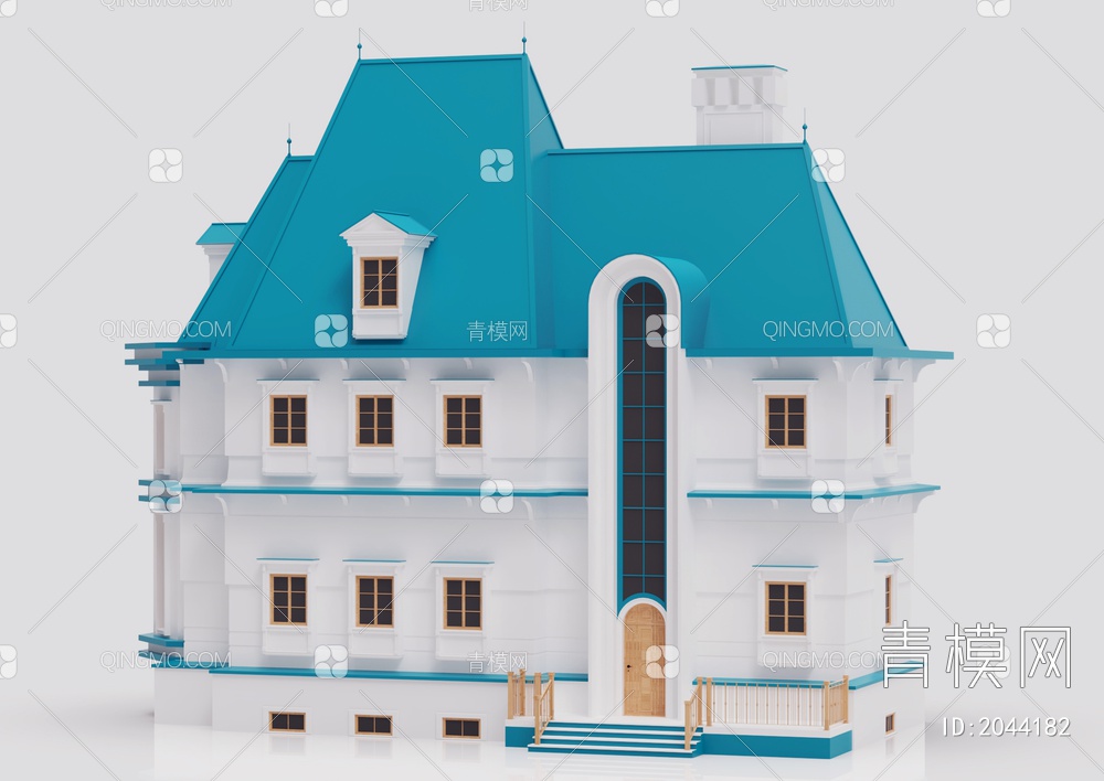 建筑 房屋3D模型下载【ID:2044182】