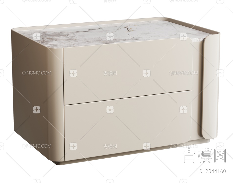 AnaRoque床头柜3D模型下载【ID:2044160】