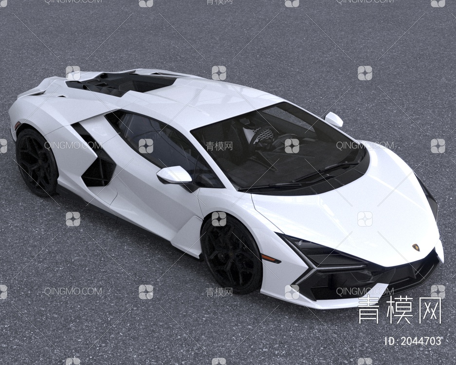 2024款兰博基尼Revuelto超级跑车低配版3D模型下载【ID:2044703】