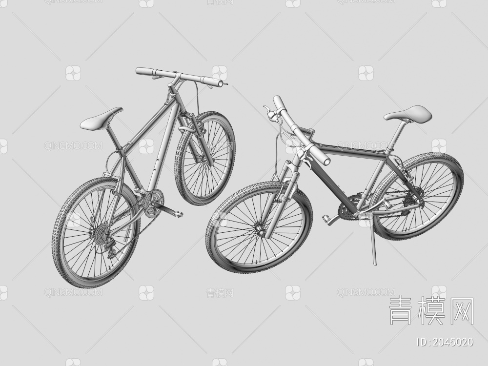 自行车3D模型下载【ID:2045020】