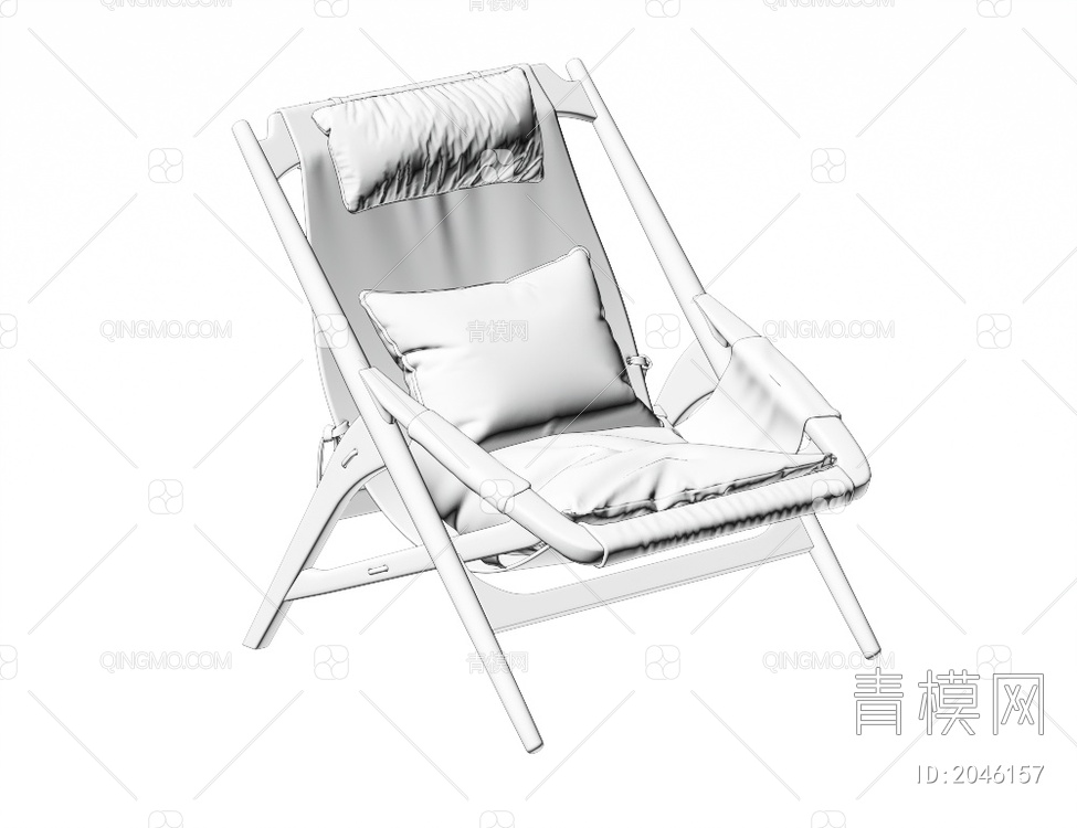 单椅3D模型下载【ID:2046157】