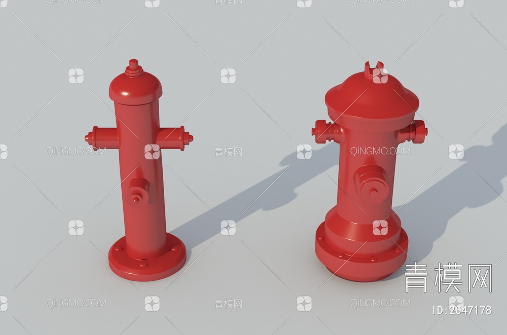 消防栓3D模型下载【ID:2047178】