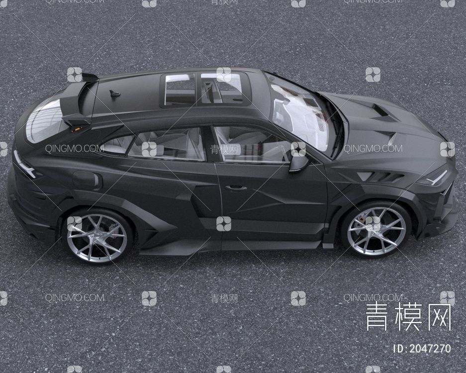 兰博基尼Urus迈沙锐Coupe汽车低配版3D模型下载【ID:2047270】
