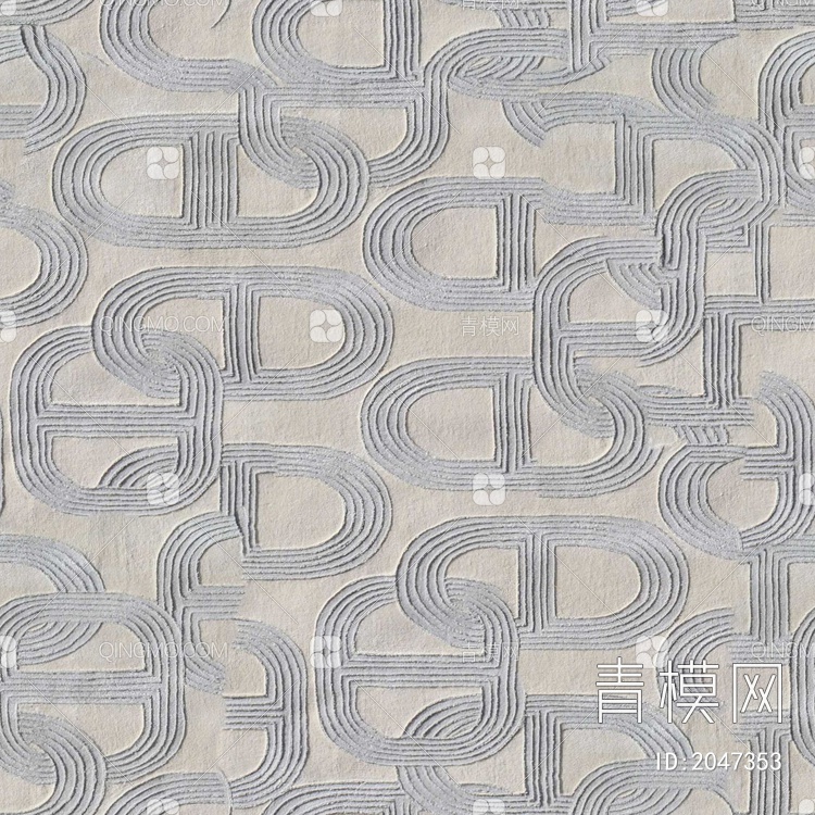 现代无缝地毯，素色地毯贴图，贴图下载【ID:2047353】