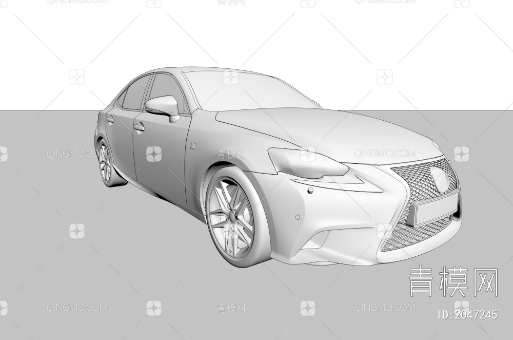 丰田，雷克萨斯，汽车3D模型下载【ID:2047245】