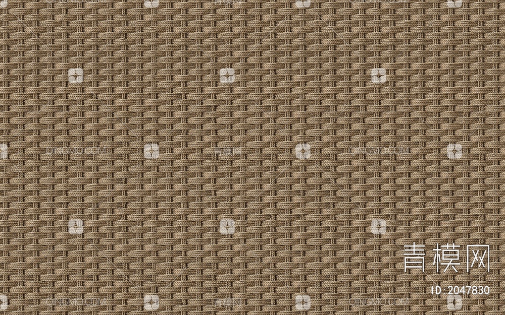 现代无缝地毯，素色地毯，藤编竹编，麻绳编织地毯贴图下载【ID:2047830】