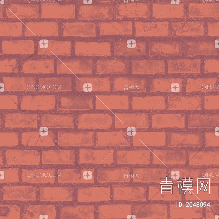 墙面/地面红砖贴图下载【ID:2048094】