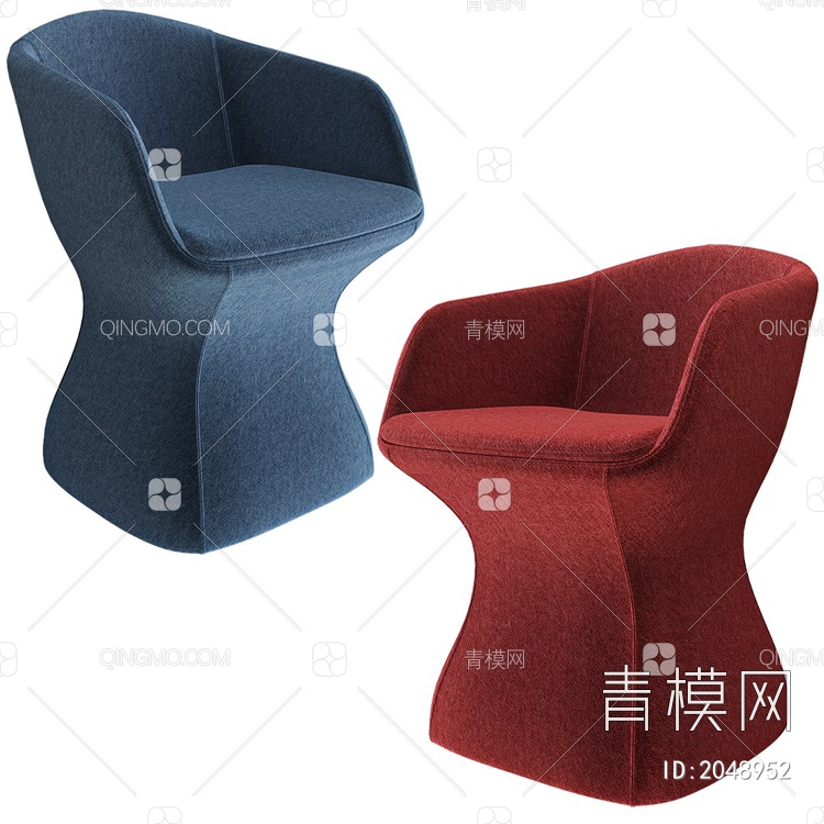 SO-PRETTY休闲单椅3D模型下载【ID:2048952】