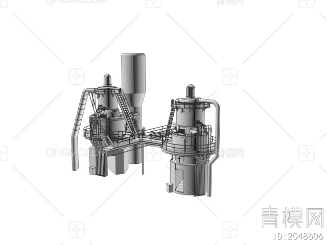 器材 工业机械设备3D模型下载【ID:2048606】