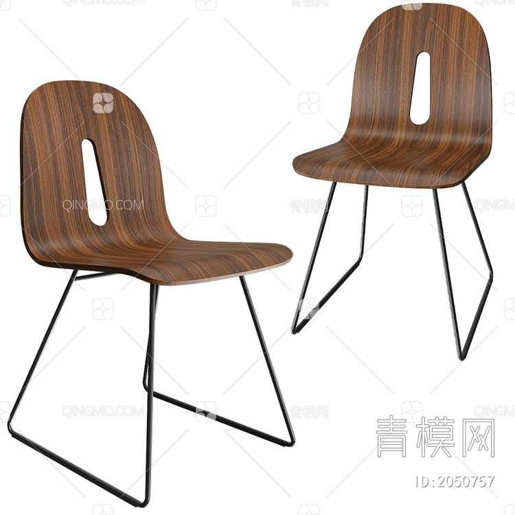 GOTHAM餐椅3D模型下载【ID:2050757】