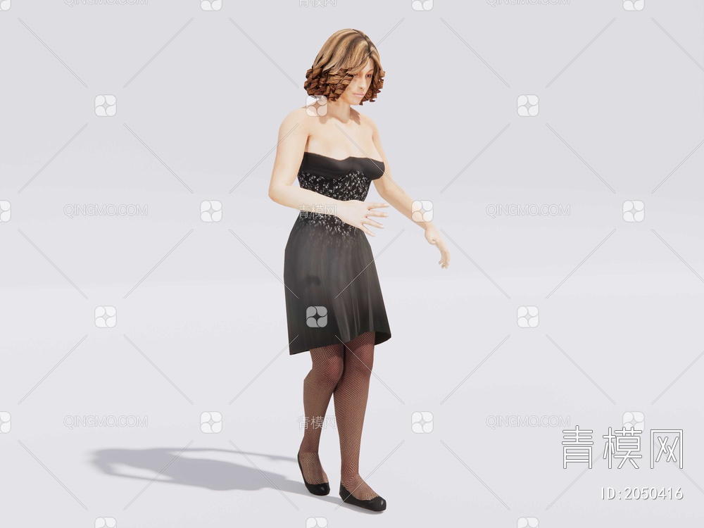跳舞的女人SU模型下载【ID:2050416】
