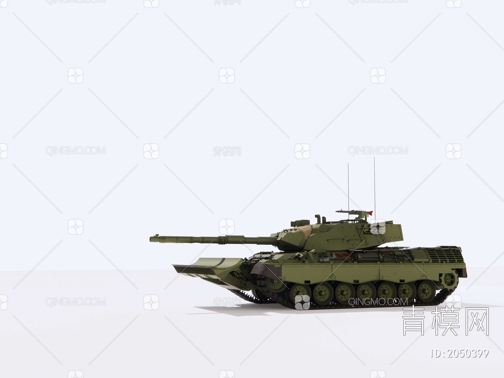 豹1A5式坦克SU模型下载【ID:2050399】