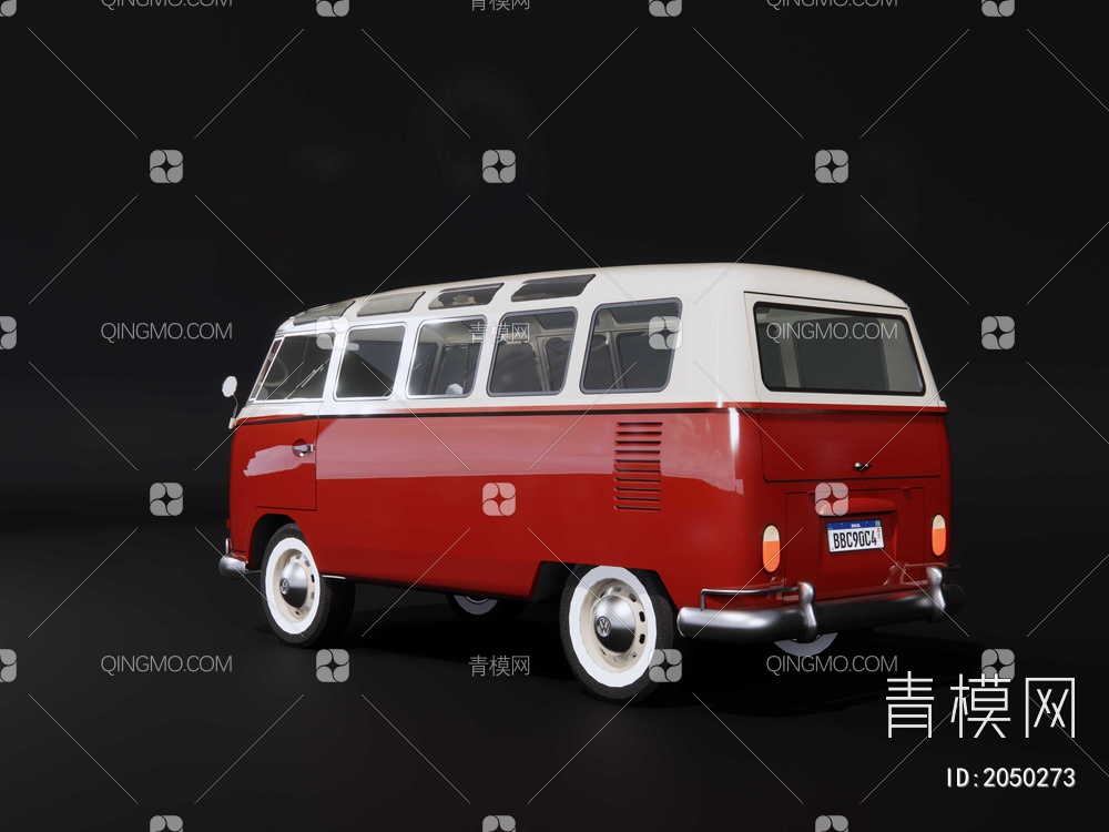 大众T1面包车SU模型下载【ID:2050273】
