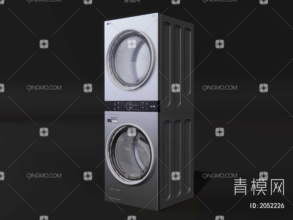 洗衣机SU模型下载【ID:2052226】