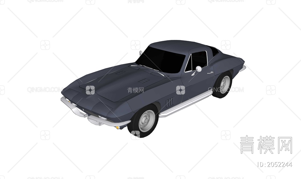 雪佛兰克尔维特1965SU模型下载【ID:2052244】