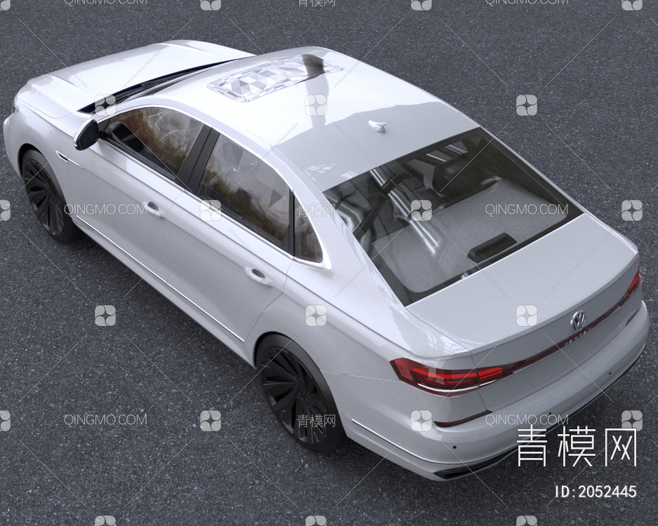 2022款大众帕萨特汽车3D模型下载【ID:2052445】