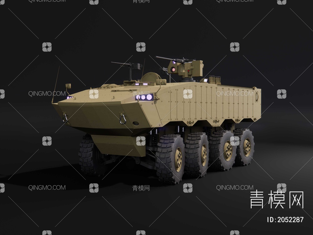 步兵车 装甲车SU模型下载【ID:2052287】