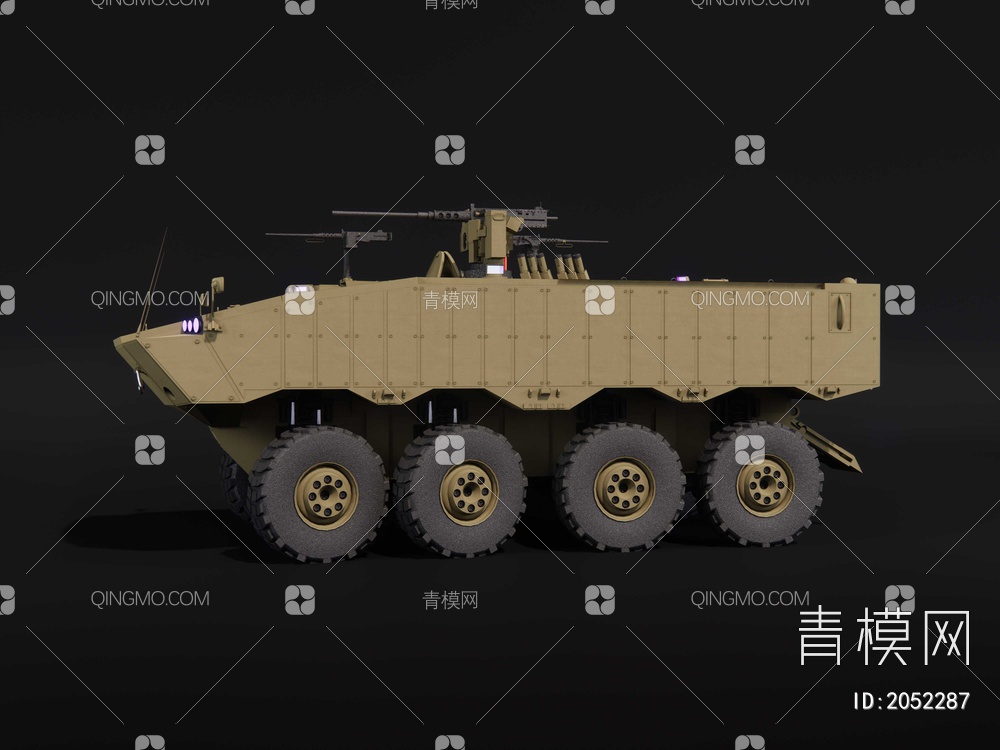 步兵车 装甲车SU模型下载【ID:2052287】
