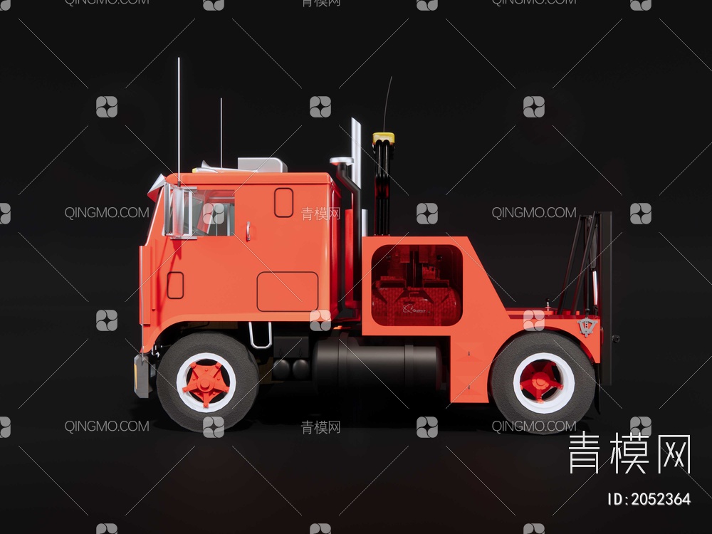复古卡车SU模型下载【ID:2052364】