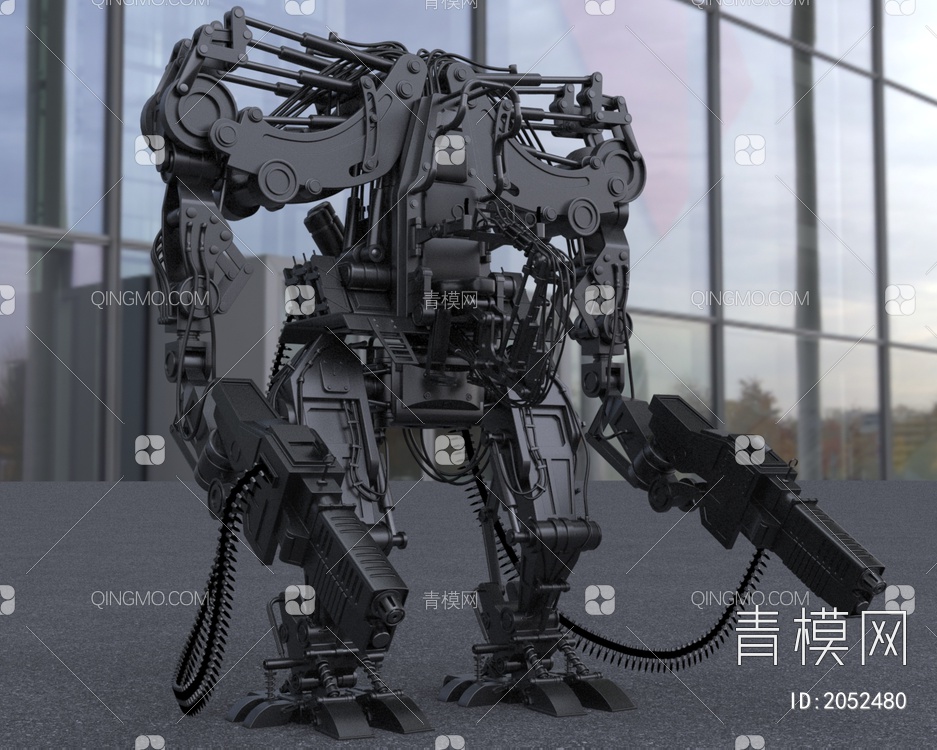 装甲人员部队APU模块3D模型下载【ID:2052480】