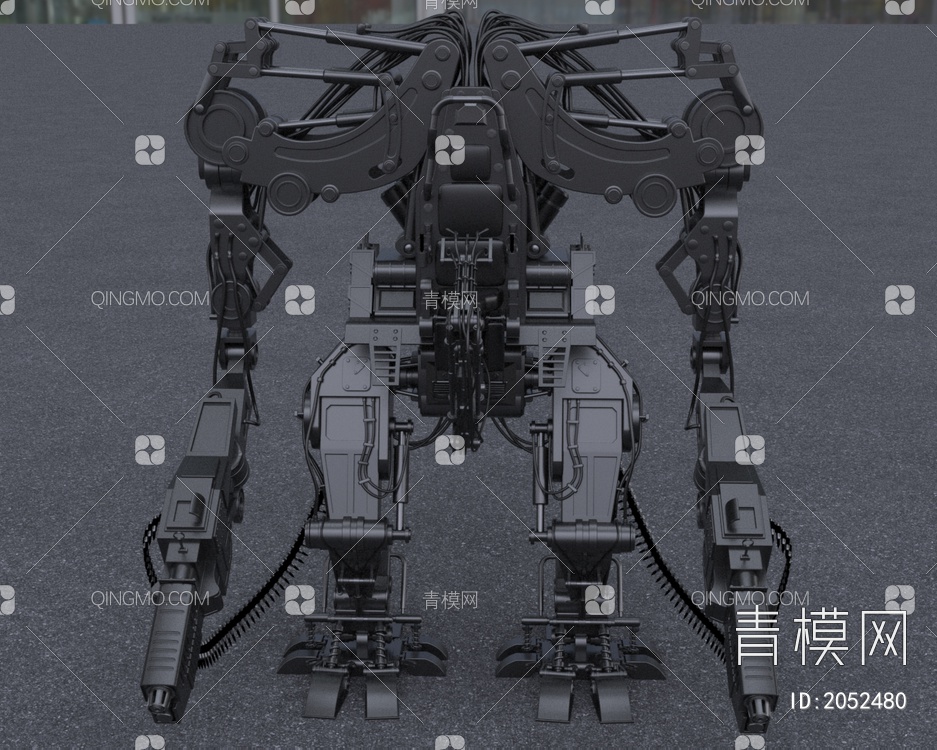 装甲人员部队APU模块3D模型下载【ID:2052480】