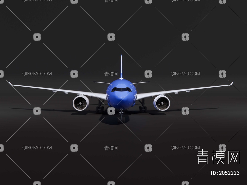 空客A330 客机SU模型下载【ID:2052223】