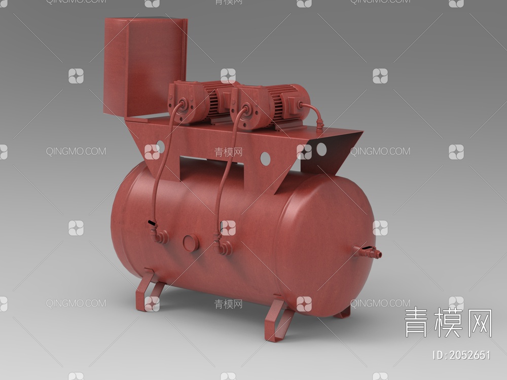 工业器材 水泵机SU模型下载【ID:2052651】
