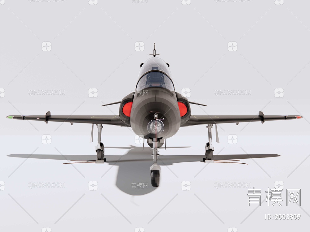 霍克2型教练机SU模型下载【ID:2053809】