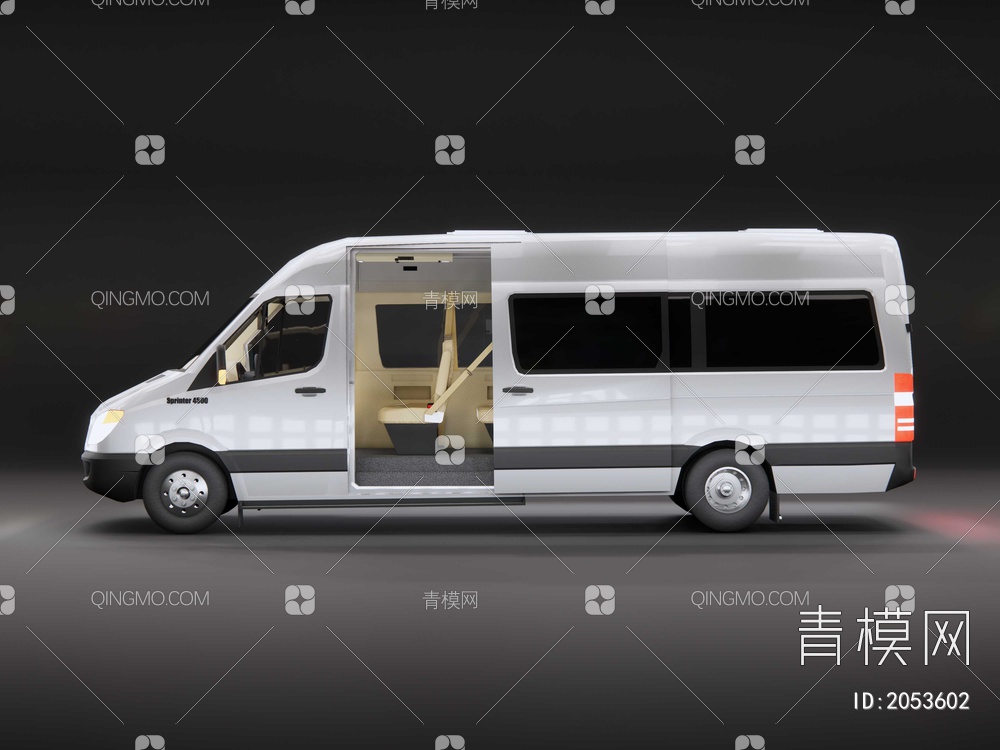 依维柯小型客车SU模型下载【ID:2053602】