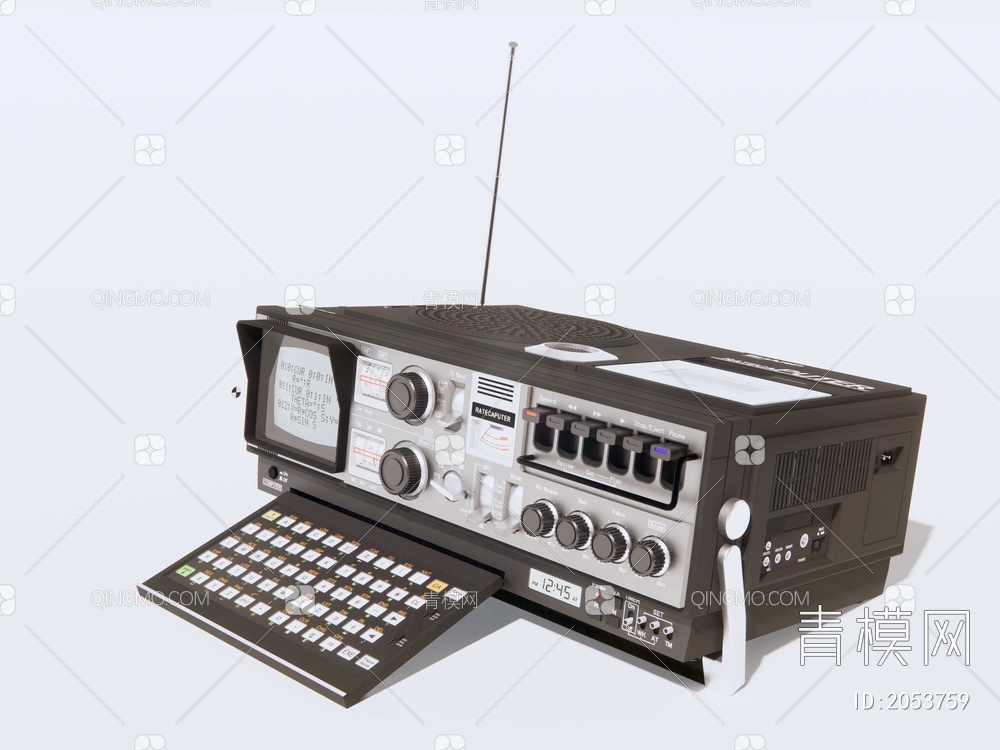 无线电机 短波无线电SU模型下载【ID:2053759】