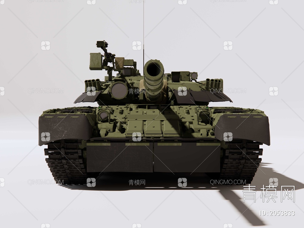 T80U主战坦克SU模型下载【ID:2053833】