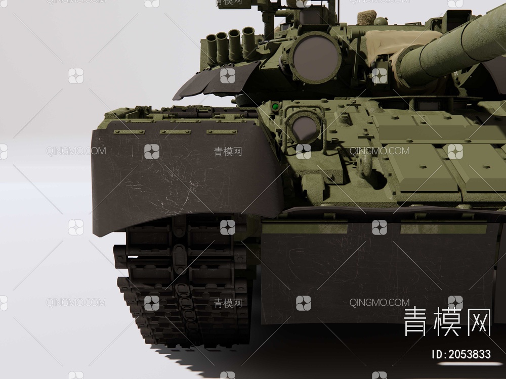 T80U主战坦克SU模型下载【ID:2053833】