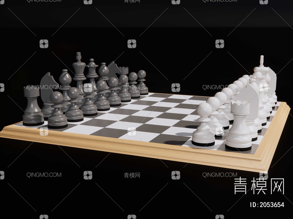 国际象棋SU模型下载【ID:2053654】