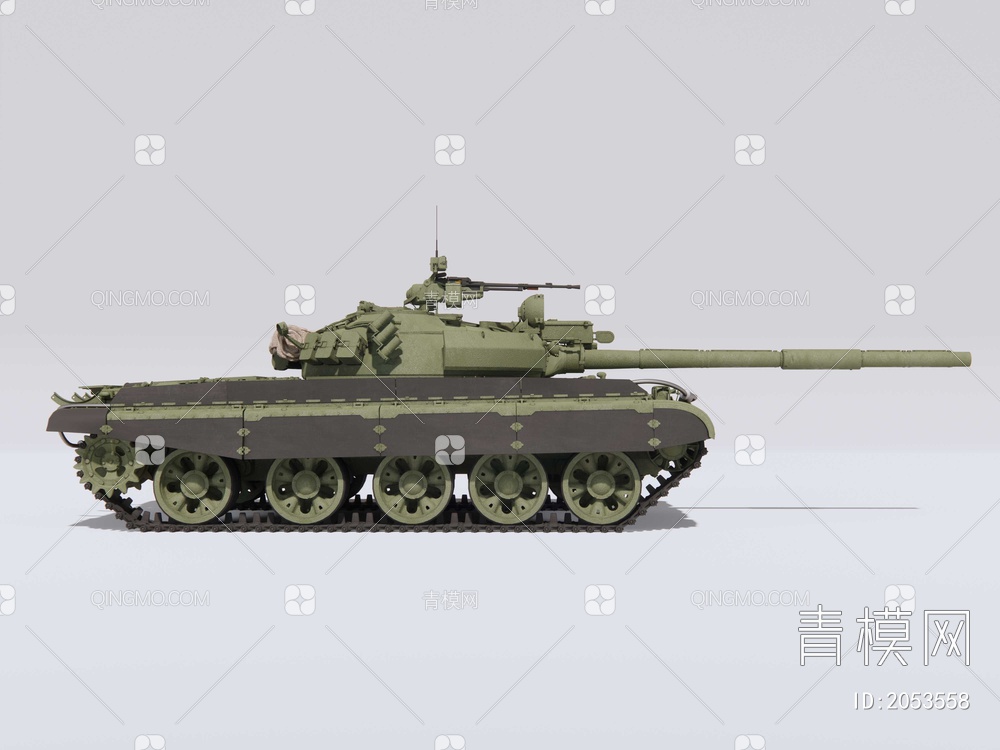 T62M坦克SU模型下载【ID:2053558】