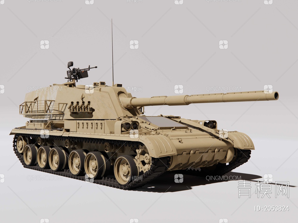 PTZ-89自行榴弹炮SU模型下载【ID:2053824】