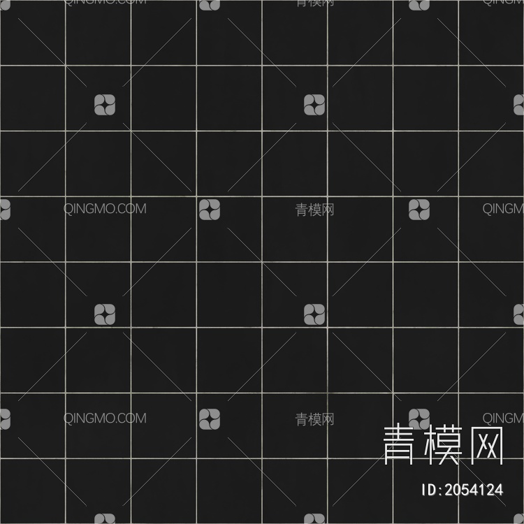 黑色、方格、瓷砖贴图下载【ID:2054124】