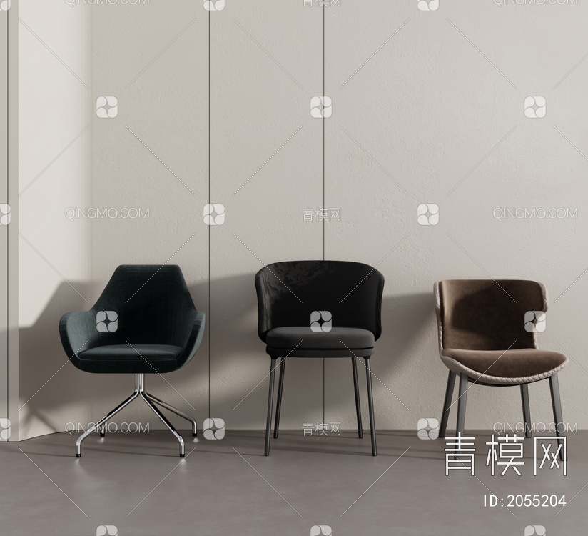 单椅3D模型下载【ID:2055204】