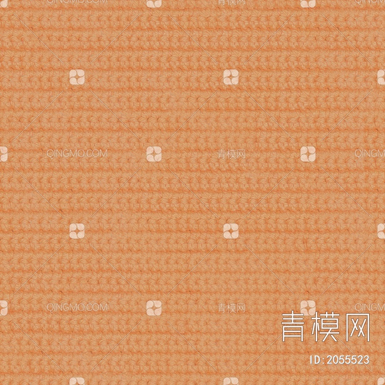 布料，橙色，羊毛贴图下载【ID:2055523】